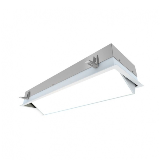 LUMINÁRIA DE EMBUTIR LED MOVE RETANGULAR 3000K 46W 110V 120X15X9CM | BELLA ITALIA EM10224-110