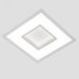 LUMINÁRIA DE EMBUTIR LED NEW CHESS QUADRADO 4000K 16,8W BIVOLT 28,5X28,5X6,7CM | NEWLINE 500LED4 LUMINÁRIA DE EMBUTIR LED NEW CHESS QUADRADO 4000K 16,8W BIVOLT 28,5X28,5X6,7CM | NEWLINE 500LED4