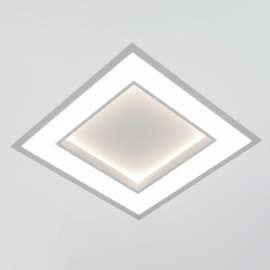 LUMINÁRIA DE EMBUTIR LED NEW CHESS QUADRADO 4000K 33,6W BIVOLT 49X49X6,7CM | NEWLINE 502LED4 LUMINÁRIA DE EMBUTIR LED NEW CHESS QUADRADO 4000K 33,6W BIVOLT 49X49X6,7CM | NEWLINE 502LED4