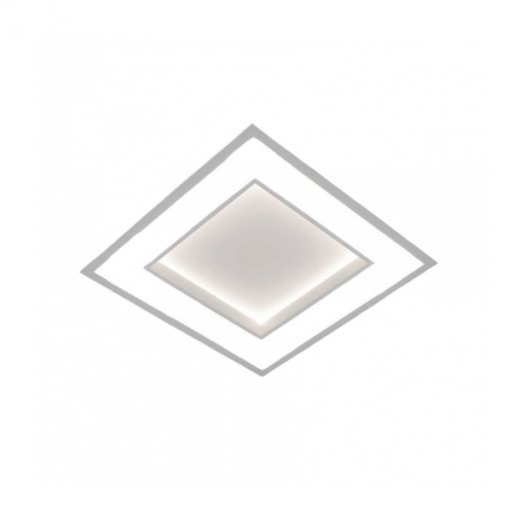 LUMINÁRIA DE EMBUTIR LED NEW CHESS QUADRADO 4000K 33,6W BIVOLT 49X49X6,7CM | NEWLINE 502LED4 LUMINÁRIA DE EMBUTIR LED NEW CHESS QUADRADO 4000K 33,6W BIVOLT 49X49X6,7CM | NEWLINE 502LED4
