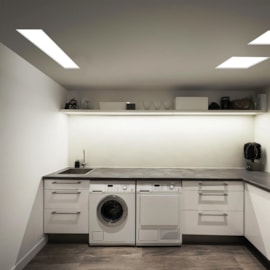 LUMINÁRIA DE EMBUTIR LED NO FRAME II RETANGULAR 3000K 16W BIVOLT | NEWLINE 615LED3 LUMINÁRIA DE EMBUTIR LED NO FRAME II RETANGULAR 3000K 16W BIVOLT | NEWLINE 615LED3