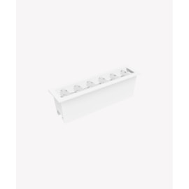 LUMINÁRIA DE EMBUTIR LED SOUL 2700K 12W 80° BIVOLT 12,6X3,1X4CM ALUMÍNIO BRANCO | OPUS LED OPS 87883 LUMINÁRIA DE EMBUTIR LED SOUL 2700K 12W 80° BIVOLT 12,6X3,1X4CM ALUMÍNIO BRANCO | OPUS LED OPS 87883