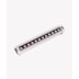 LUMINÁRIA DE EMBUTIR LED SOUL DIRECIONÁVEL 24° 2700K 24W BIVOLT 24,7X4CM ALUMÍNIO PRETO E BRANCO | OPUS LED OPS 87869
