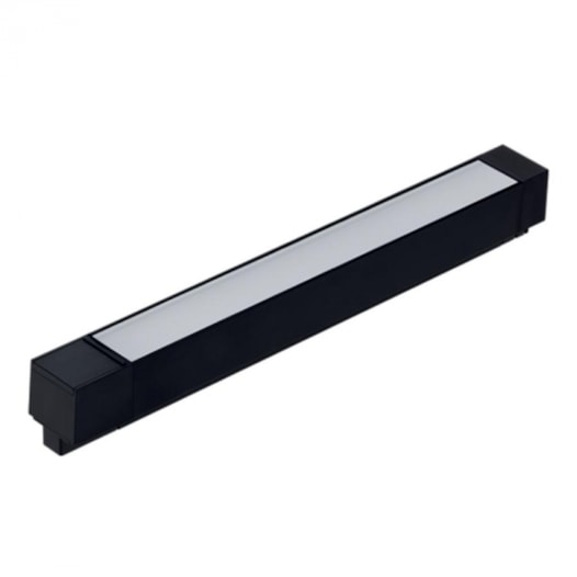 LUMINÁRIA DE EMBUTIR LED TRACE IRC93 3000K 12,5W BIVOLT 32,5X3,5X4,5CM ALUMÍNIO PRETO | STELLA STL22460PTO/30 LUMINÁRIA DE EMBUTIR LED TRACE IRC93 3000K 12,5W BIVOLT 32,5X3,5X4,5CM ALUMÍNIO PRETO | STELLA STL22460PTO/30