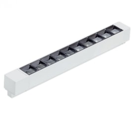 LUMINÁRIA DE EMBUTIR LED TRACE IRC93 3000K 14W BIVOLT 32,5X3,5X4,5CM ALUMÍNIO BRANCO | STELLA STL22466BR/30 LUMINÁRIA DE EMBUTIR LED TRACE IRC93 3000K 14W BIVOLT 32,5X3,5X4,5CM ALUMÍNIO BRANCO | STELLA STL22466BR/30