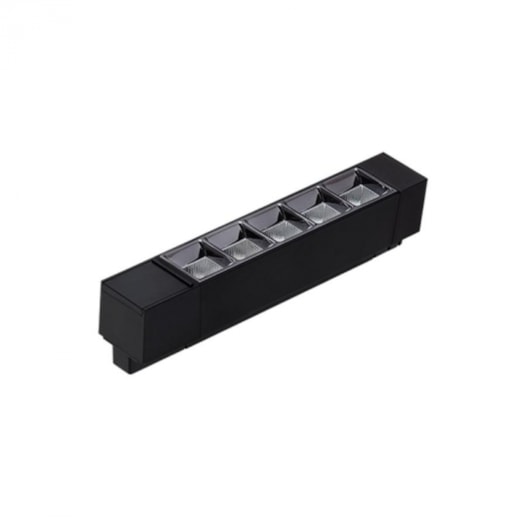 LUMINÁRIA DE EMBUTIR LED TRACE IRC93 3000K 7W BIVOLT 19X3,5X4,5CM ALUMÍNIO PRETO | STELLA STL22465PTO/30 LUMINÁRIA DE EMBUTIR LED TRACE IRC93 3000K 7W BIVOLT 19X3,5X4,5CM ALUMÍNIO PRETO | STELLA STL22465PTO/30