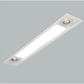 LUMINÁRIA DE EMBUTIR MAGNUM 4 T8 120CM 2 PAR20 | USINA 3620/150F LUMINÁRIA DE EMBUTIR MAGNUM 4 T8 120CM 2 PAR20 | USINA 3620/150F