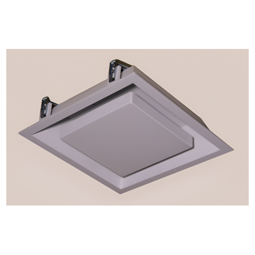 LUMINÁRIA DE EMBUTIR QUADRADO 30X30X8,5CM 2X BULBO LED A60 E27 | BELLUCE G1830
