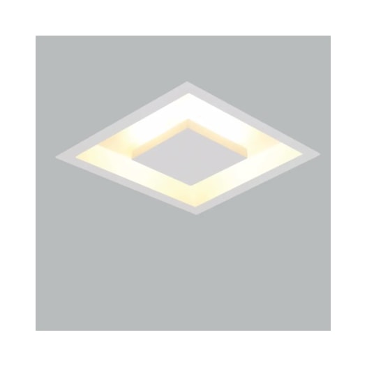 LUMINÁRIA DE EMBUTIR REBATEDOR HOME QUADRADO | USINA 250/5 LUMINÁRIA DE EMBUTIR REBATEDOR HOME QUADRADO | USINA 250/5