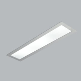 LUMINÁRIA DE EMBUTIR RULER 4 T8 60CM | USINA 3715/65F LUMINÁRIA DE EMBUTIR RULER 4 T8 60CM | USINA 3715/65F