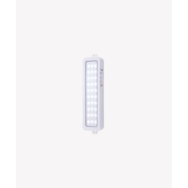 LUMINÁRIA DE EMERGÊNCIA 30 LEDS 6500K 2W BIVOLT 20,4X5,5CM POLICARBONATO BRANCO | OPUS LED OPS 31811 LUMINÁRIA DE EMERGÊNCIA 30 LEDS 6500K 2W BIVOLT 20,4X5,5CM POLICARBONATO BRANCO | OPUS LED OPS 31811