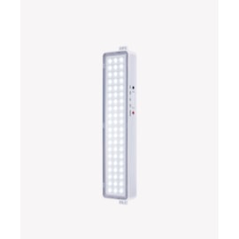 LUMINÁRIA DE EMERGÊNCIA 60 LEDS 6500K 4W BIVOLT 25X5,5CM POLICARBONATO BRANCO | OPUS LED OPS 35956 LUMINÁRIA DE EMERGÊNCIA 60 LEDS 6500K 4W BIVOLT 25X5,5CM POLICARBONATO BRANCO | OPUS LED OPS 35956