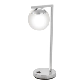 LUMINÁRIA DE MESA 1XG9 38X12X12CM METAL E VIDRO | OLD ARTISAN ABJ-5185 LUMINÁRIA DE MESA 1XG9 38X12X12CM METAL E VIDRO | OLD ARTISAN ABJ-5185