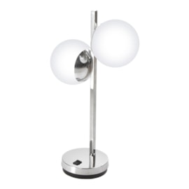 LUMINÁRIA DE MESA 2XG9 43X25X12CM METAL E VIDRO | OLD ARTISAN ABJ-5309 LUMINÁRIA DE MESA 2XG9 43X25X12CM METAL E VIDRO | OLD ARTISAN ABJ-5309