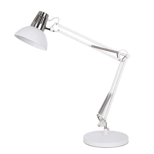 LUMINÁRIA DE MESA BEAVER 55X23X74,5CM METAL BRANCO FOSCO | STUDIOLUCE WHITE LM860-BR LUMINÁRIA DE MESA BEAVER 55X23X74,5CM METAL BRANCO FOSCO | STUDIOLUCE WHITE LM860-BR