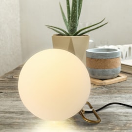 LUMINÁRIA DE MESA BERLOCK Ø20CM METAL E VIDRO BRONZE E PRETO | +LUZ LM-114/1.20BROPT LUMINÁRIA DE MESA BERLOCK Ø20CM METAL E VIDRO BRONZE E PRETO | +LUZ LM-114/1.20BROPT