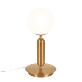 LUMINÁRIA DE MESA CAPSULE G 33XØ14CM VIDRO E METAL | TKS 3503 LUMINÁRIA DE MESA CAPSULE G 33XØ14CM VIDRO E METAL | TKS 3503