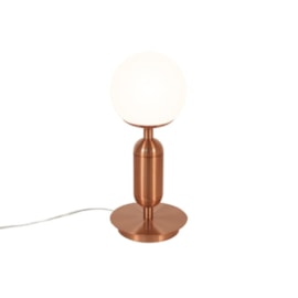 LUMINÁRIA DE MESA CAPSULE P 23,5XØ11CM VIDRO E METAL | TKS 3502 LUMINÁRIA DE MESA CAPSULE P 23,5XØ11CM VIDRO E METAL | TKS 3502