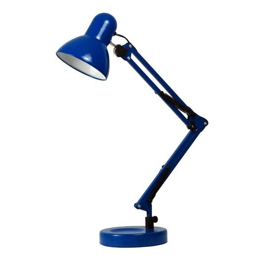 LUMINÁRIA DE MESA CLASSIC ARTICULÁVEL 1XE27 50X15CM FERRO AZUL | OPUS LED OPS 81867