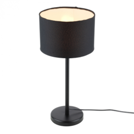 LUMINÁRIA DE MESA GRECIA 44XØ21CM METAL E TECIDO | SPOTLINE 988/1 LUMINÁRIA DE MESA GRECIA 44XØ21CM METAL E TECIDO | SPOTLINE 988/1