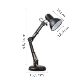 LUMINÁRIA DE MESA KOVY BRANCO | NORDECOR 2400 LUMINÁRIA DE MESA KOVY BRANCO | NORDECOR 2400