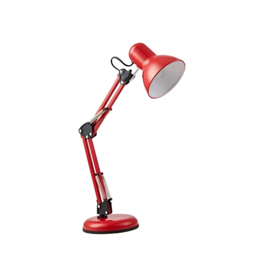 LUMINÁRIA DE MESA KOVY VERMELHO | NORDECOR 2402 LUMINÁRIA DE MESA KOVY VERMELHO | NORDECOR 2402