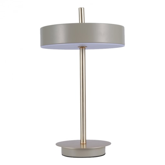 LUMINÁRIA DE MESA LED COCO 2700K 18W BIVOLT 38X23CM METAL E ACRÍLICO FENDI | CASUAL LIGHT STUDIOLUCE AB1816FD