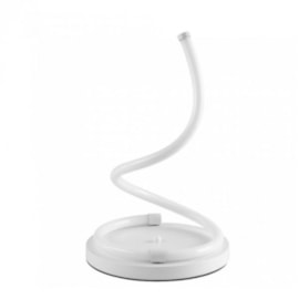 LUMINÁRIA DE MESA LED IVAR 3000K 24W BIVOLT 42,5XØ28CM METAL E ACRÍLICO BRANCO | NORDECOR 2184 LUMINÁRIA DE MESA LED IVAR 3000K 24W BIVOLT 42,5XØ28CM METAL E ACRÍLICO BRANCO | NORDECOR 2184