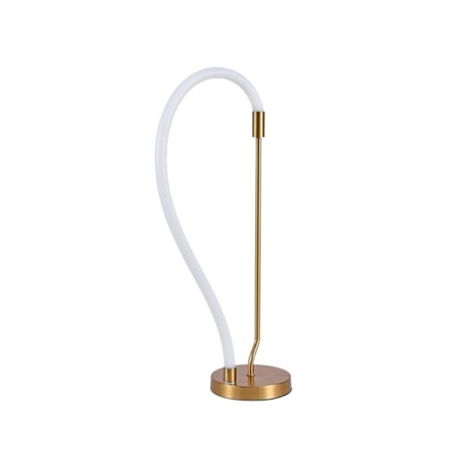 LUMINÁRIA DE MESA LED KOTEL 2700K 8W BIVOLT 90CM METAL E SILICONE BRONZE | +LUZ LM-132/8.40BRO LUMINÁRIA DE MESA LED KOTEL 2700K 8W BIVOLT 90CM METAL E SILICONE BRONZE | +LUZ LM-132/8.40BRO