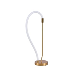 LUMINÁRIA DE MESA LED KOTEL 2700K 8W BIVOLT 90CM METAL E SILICONE BRONZE | +LUZ LM-132/8.40BRO LUMINÁRIA DE MESA LED KOTEL 2700K 8W BIVOLT 90CM METAL E SILICONE BRONZE | +LUZ LM-132/8.40BRO