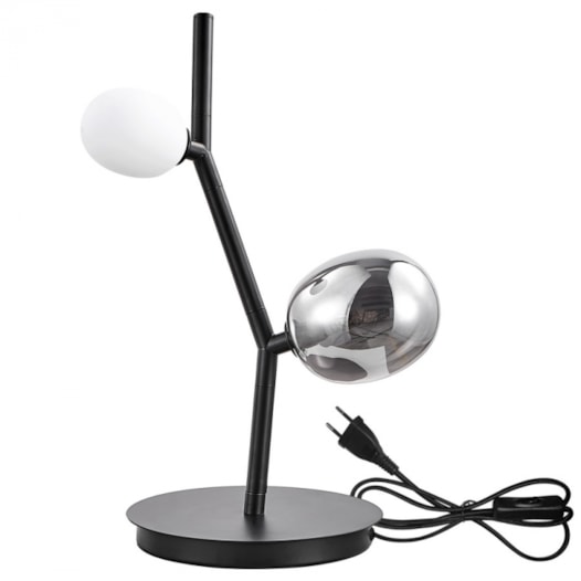 LUMINÁRIA DE MESA PINOT PRETO E FUMÊ | STUDIOLUCE AB1672PT LUMINÁRIA DE MESA PINOT PRETO E FUMÊ | STUDIOLUCE AB1672PT