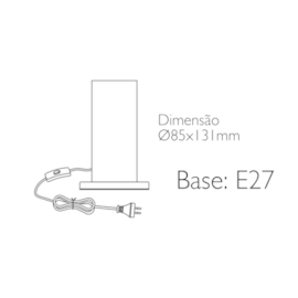 LUMINARIA DE MESA WOOD SCURO | ROMALUX P0009 LUMINARIA DE MESA WOOD SCURO | ROMALUX P0009