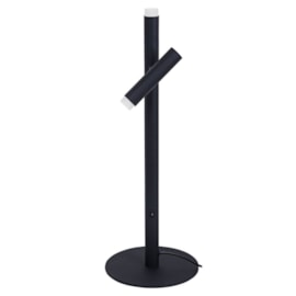 LUMINÁRIA DE MESA ZIONE 3000K 6W BIVOLT 55X20CM METAL E ACRÍLICO PRETO | STUDIOLUCE BLACK LM1489 LUMINÁRIA DE MESA ZIONE 3000K 6W BIVOLT 55X20CM METAL E ACRÍLICO PRETO | STUDIOLUCE BLACK LM1489