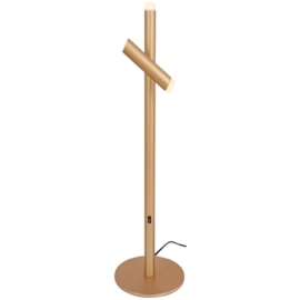 LUMINÁRIA DE MESA ZIONE 6W 3000K DOURADO | STUDIOLUCE BLACK LM1489DO LUMINÁRIA DE MESA ZIONE 6W 3000K DOURADO | STUDIOLUCE BLACK LM1489DO