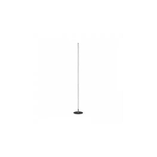 LUMINÁRIA DE PISO LED TENUES 2700K 15W BIVOLT 1,6X150CM ALUMÍNIO PRETO | +LUZ LP-133/15.150PT