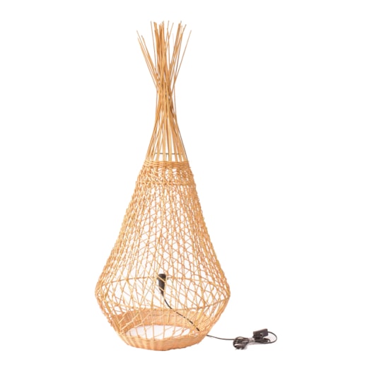 LUMINÁRIA DE PISO RATTAN OKA 50X100CM | BIASÁ 20459 LUMINÁRIA DE PISO RATTAN OKA 50X100CM | BIASÁ 20459