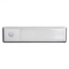 LUMINÁRIA DE SOBREPOR LED FINN LINEAR 3000K 0,5W BIVOLT 15X4X1CM ALUMÍNIO BRANCO | NORDECOR 2267 LUMINÁRIA DE SOBREPOR LED FINN LINEAR 3000K 0,5W BIVOLT 15X4X1CM ALUMÍNIO BRANCO | NORDECOR 2267