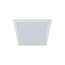 LUMINÁRIA DE SOBREPOR LED QUADRADO 3000K 18W BIVOLT 30X30X4CM ALUMÍNIO BRANCO | ROMALUX 80001 LUMINÁRIA DE SOBREPOR LED QUADRADO 3000K 18W BIVOLT 30X30X4CM ALUMÍNIO BRANCO | ROMALUX 80001