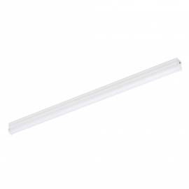 LUMINÁRIA DE SOBREPOR LED T5 INTEGRADA 3000K 18W BIVOLT 120CM BRANCO | GAYA 9624