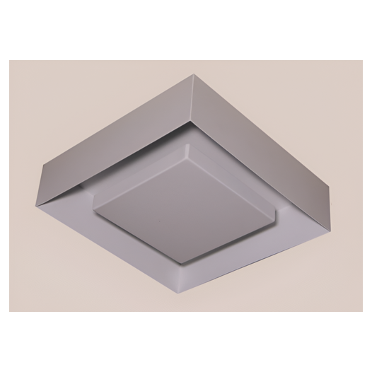 LUMINÁRIA DE SOBREPOR QUADRADA 30X30X8CM 2X BULBO LED A60 E27 | BELLUCE G1930 LUMINÁRIA DE SOBREPOR QUADRADA 30X30X8CM 2X BULBO LED A60 E27 | BELLUCE G1930