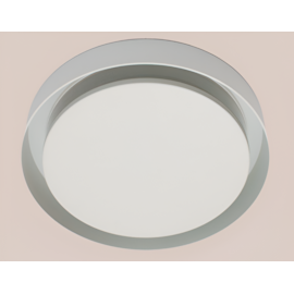 LUMINÁRIA DE SOBREPOR REDONDA 30X8CM 2X BULBO LED A60 E27 | BELLUCE G2101 LUMINÁRIA DE SOBREPOR REDONDA 30X8CM 2X BULBO LED A60 E27 | BELLUCE G2101