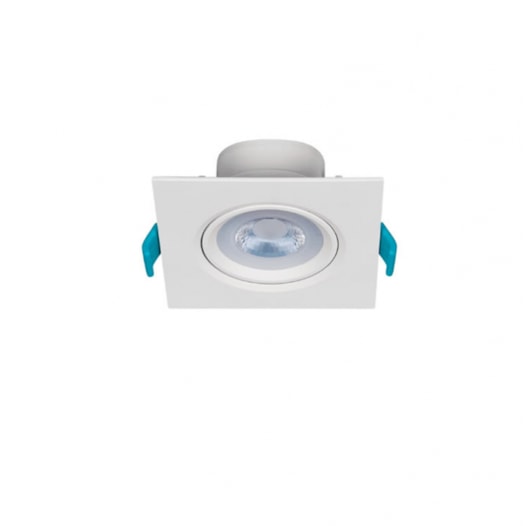 LUMINÁRIA EMBUTIR LED EASY QUADRADO 117X117X52MM PAR20 7W 3000K BIVOLT BRANCO | STELLA STH7920/30 LUMINÁRIA EMBUTIR LED EASY QUADRADO 117X117X52MM PAR20 7W 3000K BIVOLT BRANCO | STELLA STH7920/30