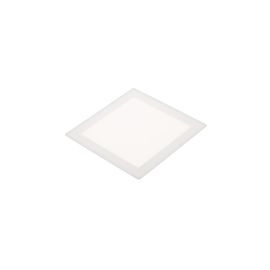 LUMINÁRIA EMBUTIR LED QUADRADO 12W 3000K 840LM BIVOLT 170X170X15MM BRANCO | PIX 36504281