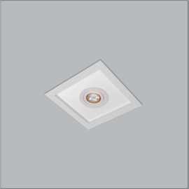 LUMINÁRIA EMBUTIR MAGNUM QUADRADO 4L E27 + 4L AR70 500X500X100MM | USINA 3603/51 LUMINÁRIA EMBUTIR MAGNUM QUADRADO 4L E27 + 4L AR70 500X500X100MM | USINA 3603/51