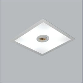 LUMINÁRIA EMBUTIR RULER QUADRADO 2L E27 + 1L PAR20 320X320X100MM | USINA 3701/32 LUMINÁRIA EMBUTIR RULER QUADRADO 2L E27 + 1L PAR20 320X320X100MM | USINA 3701/32