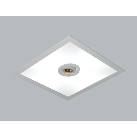 LUMINÁRIA EMBUTIR RULER QUADRADO 4L E27 + 1L PAR20 380X380X100MM | USINA 3701/38 LUMINÁRIA EMBUTIR RULER QUADRADO 4L E27 + 1L PAR20 380X380X100MM | USINA 3701/38