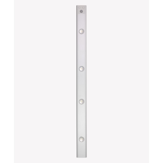 LUMINÁRIA FILETTO PORTATIL MULTICOR 60° 2W 5V 60X4X0,9CM ALUMÍNIO CROMADO | OPUS LED OPS 86381