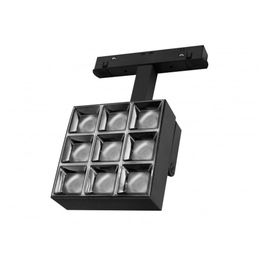 LUMINÁRIA MAGNÉTICA CANNON 15W  - 4000K | ROMALUX 30100 LUMINÁRIA MAGNÉTICA CANNON 15W  - 4000K | ROMALUX 30100