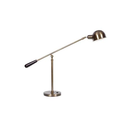 LUMINÁRIA MESA WORK STATION ARTICULADA LATÃO | GOLDEN-ART M207LT LUMINÁRIA MESA WORK STATION ARTICULADA LATÃO | GOLDEN-ART M207LT