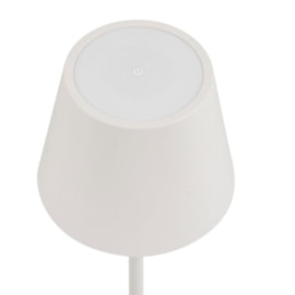 LUMINÁRIA MILANO DIMERIZÁVEL E RECARREGÁVEL IP44 3W 3000K BRANCO | GAYA 3981 LUMINÁRIA MILANO DIMERIZÁVEL E RECARREGÁVEL IP44 3W 3000K BRANCO | GAYA 3981